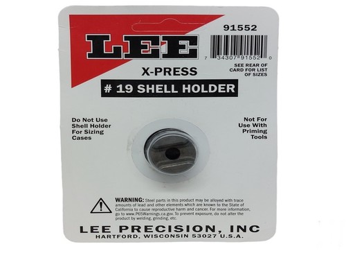 Lee shell holder - x, 19