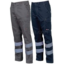 PANTALONE BANDE RIFLETTENTI DA
