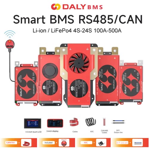 Daly smart bms 12v 8s - daly,