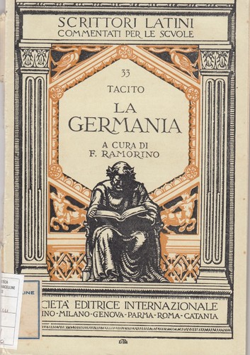 Germania tacito a cura di - tacito,,
