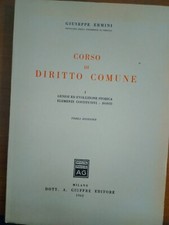 GIUSEPPE ERMINI- CORSO  DI