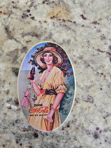 Trinket ovale latta vintage - ovale,