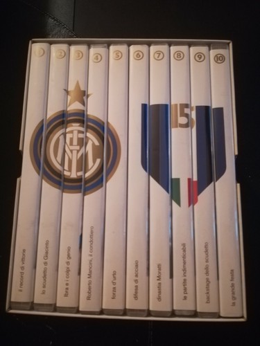 Box cofanetto dvd inter - 10, fc