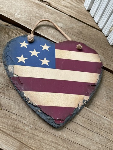 Gesso cuore patriottico - , ~