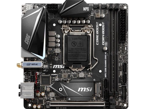 Scheda madre msi mpg z390i - scheda,