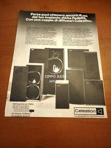 1976 celestion loudspeakers - 1976,