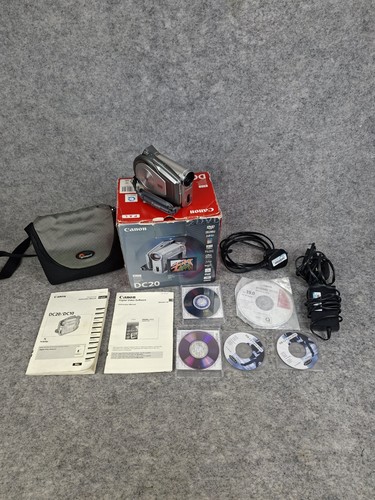 Videocamera dvd canon dc20 - dvd,