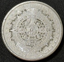 1 oz .999 calendario azteco