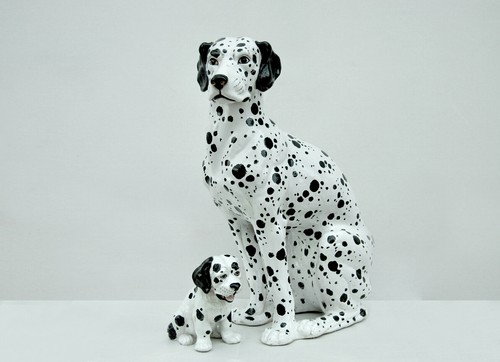 Statua vintage ceramica - vintage,