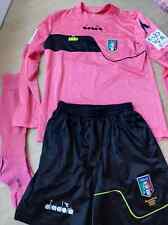 DIVISA ARBITRO AIA Diadora ROSA TAGLIA L + PANTALONCINO L + CALZETTONI 39-42