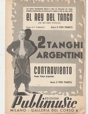 Spartito EL REY DEL TANGO /