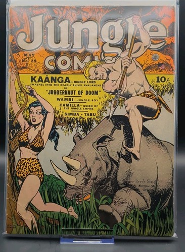 Fiction house jungle comics - house,