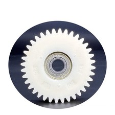 Ingranaggio motore bici elettrica in nylon colore bianco - 36 denti per motori B