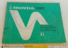 catalogo ricambi parts catalogue originale n1 1983 Honda XL 600 R  d  L d