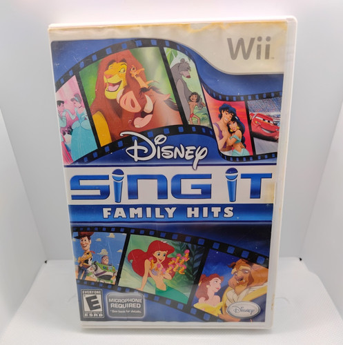Disney sing family hits - disney,