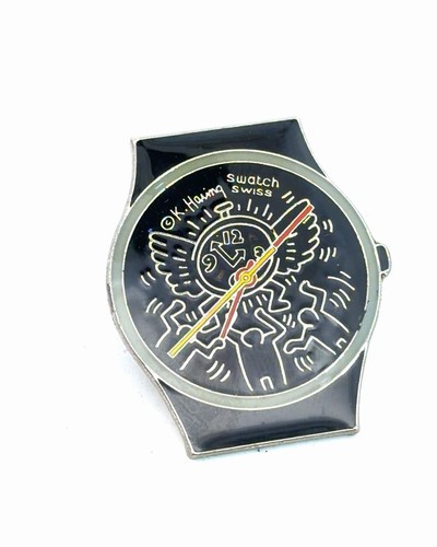 Spilla orologio swatch - spilla,