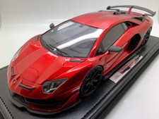 IVY MERIT LIBERTY WORKS LAMBORGHINI AVENTADOR NOVITEC SVJ RED LTD TO 99 1/18