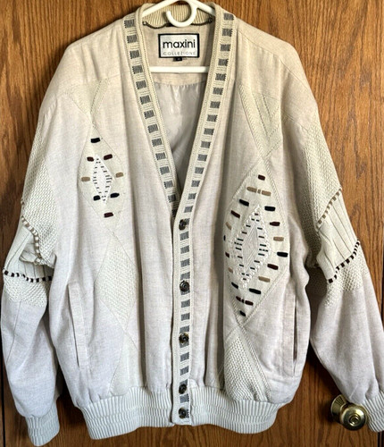 Giacca maglione vintage maxini - giacca,