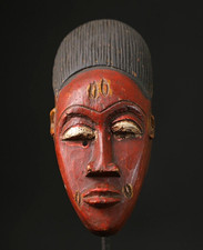 Maschera africana Guro Baule