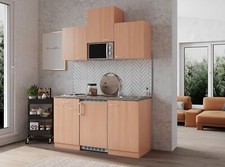 Cucina Mini Cucina Singola Cucinino Blocco Cucina Faggio Gerda 150 CM respekta