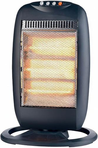 Stufa alogena oscillante 1200w - stufa,