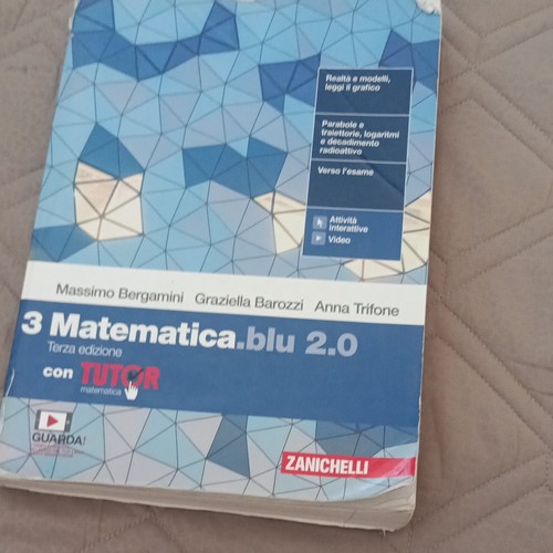 Zanichelli matematica blu - zanichelli, 2.0