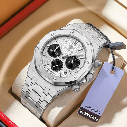 Orologio uomo lusso oak - orologio,