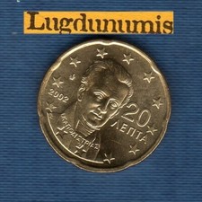 Grecia 2002 20 Centesimi Di