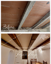 Travi finto legno in polistirene Lunghezza 100 cm. L10xH10