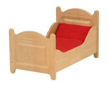 Solido letto ber bambole