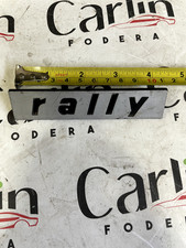 Scritta Logo Fregio Fiat 128 "rally" in Plastica