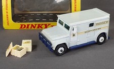 Auto blindata Dinky 275 Brinks 1964 vintage in scatola originale con figurine e scatole oro