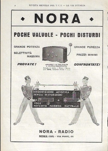 Nora radio - nora, (1931)