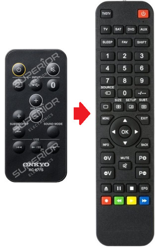 Telecomando ricambio adatto - di,