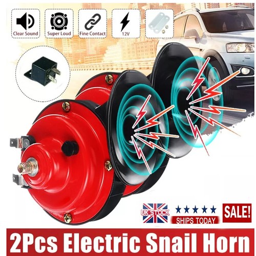 Set tromba auto - 12v, doppia