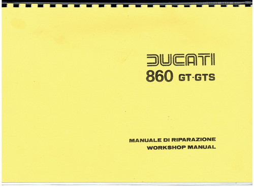 Ducati 860gt 860gts - 860gt,