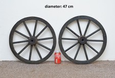 2x Vintage Vecchio Carrello in