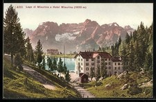 Cartolina Lago di Misurina