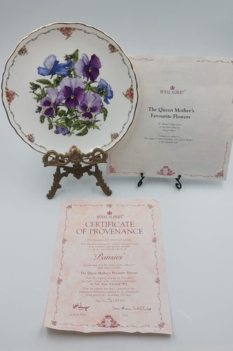 Piatto pansies royal - royal, albert