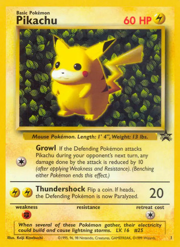 Pikachu pokemon wizards - 1,