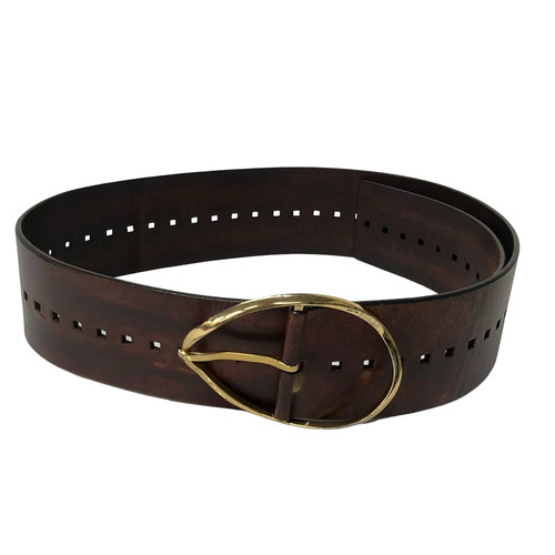 Cintura fendi marrone scuro - cintura,