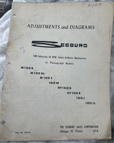 Seeburg model 100 - seeburg,