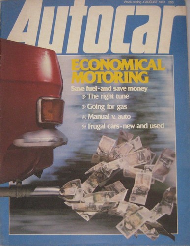 Autocar magazine august 1979 - august,