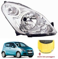 FARO FANALE PROIETTORE DX H4 SUZUKI SPLASH 2008-2012 NUOVO sped gratis
