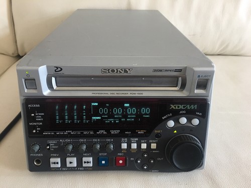 Sony pdw 1500 - sony, pdw-1500