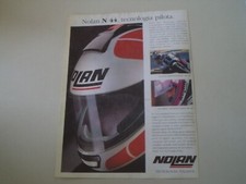 advertising Pubblicità 1990 CASCO HELMET NOLAN N44 N 44/SITO PONS/FRED MERKEL