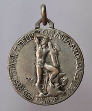 Medaglia federazione fascista artigiani d'italia L'Aquila 1929 ventennio Italia