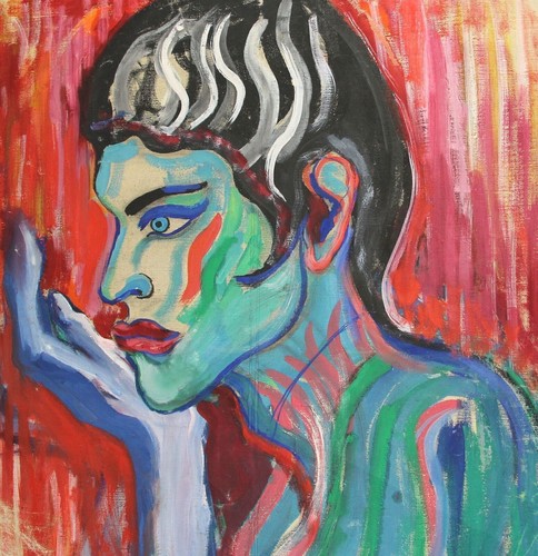 Quadro surrealista olio - quadro, ad