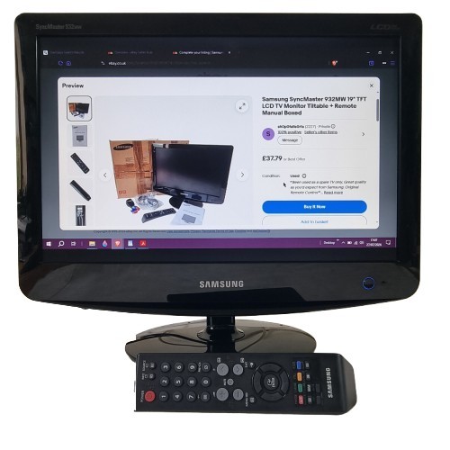Samsung syncmaster 932mw - samsung,