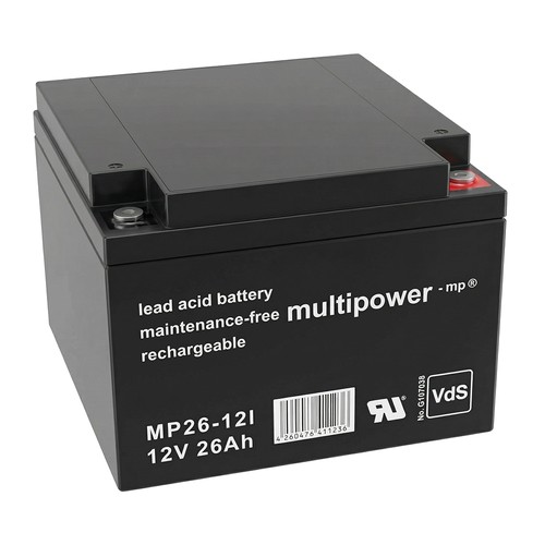 Multipower mp26 12i 12v - 12v, 26ah